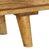 vidaXL TV Cabinet Solid Mango Wood 55.1"x11.8"x16.1"