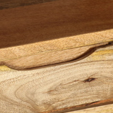 vidaXL TV Cabinet Solid Mango Wood 55.1"x11.8"x16.1"