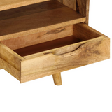 vidaXL TV Cabinet Solid Mango Wood 55.1"x11.8"x16.1"