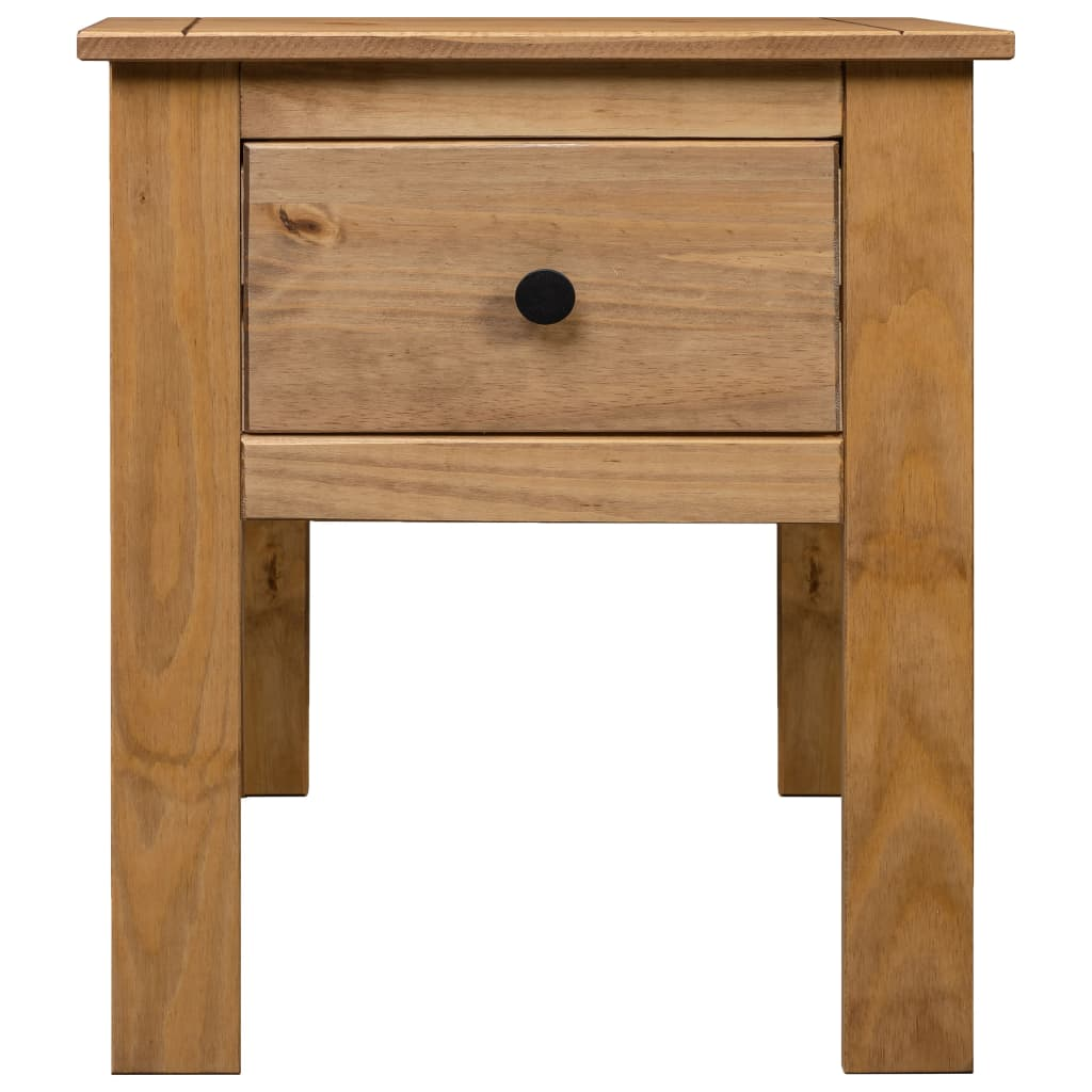 vidaXL Bedside Cabinet 18.1"x15.7"x22.4" Pine Panama Range