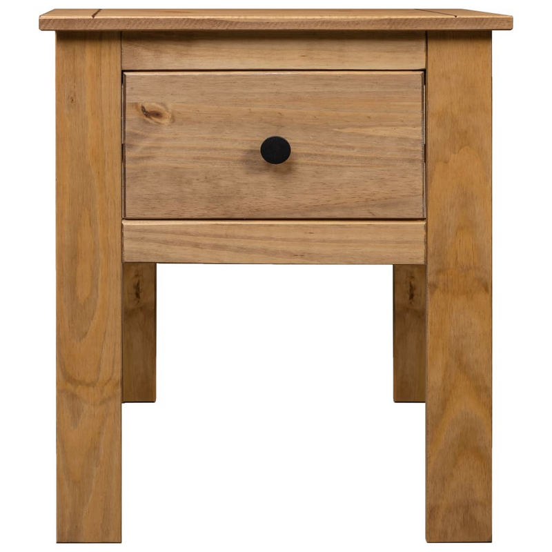 vidaXL Bedside Cabinet 18.1"x15.7"x22.4" Pine Panama Range