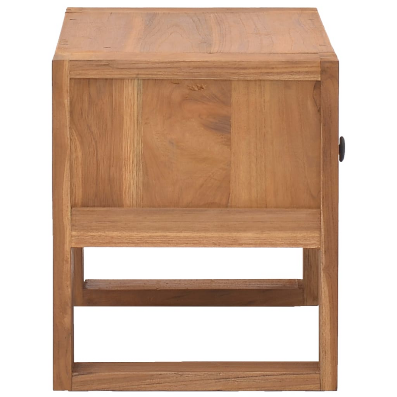 vidaXL Bedside Cabinet 19.7"x11.8"x13.8" Solid Teak Wood
