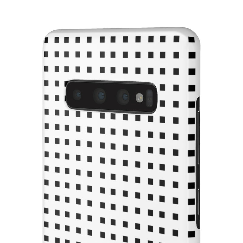 Modern Black Squares Phone Case