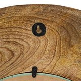 Carved Wood Mirror