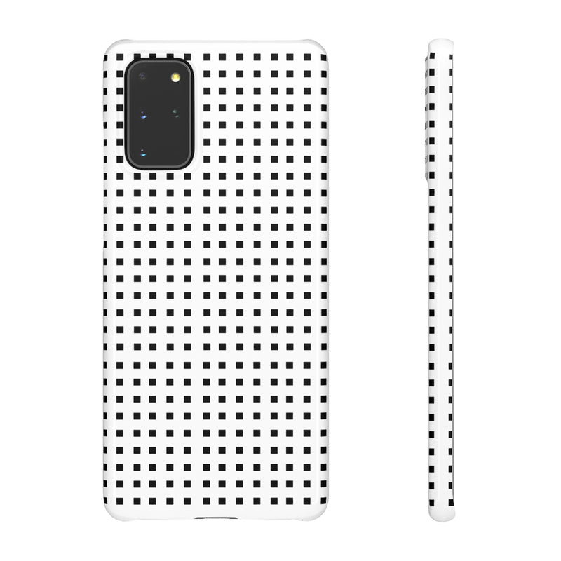Modern Black Squares Phone Case