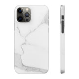 White Marble Phone Case