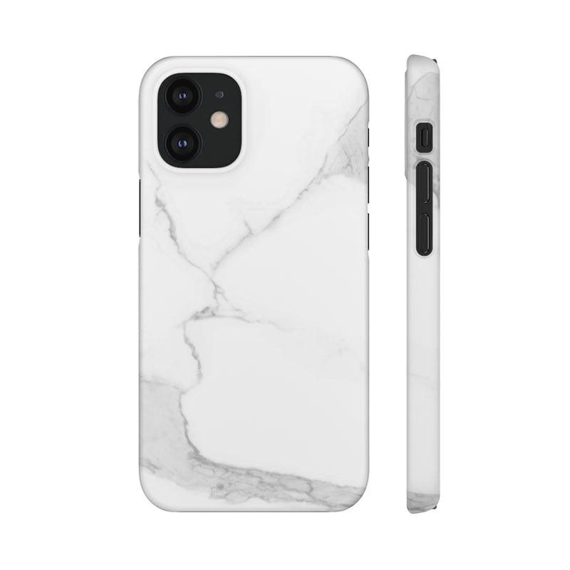 White Marble Phone Case