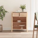 vidaXL Sideboard 24.4"x15"x29.5" Engineered Wood