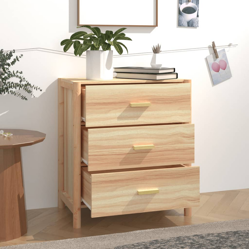 vidaXL Sideboard 24.4"x15"x27.6" Engineered Wood