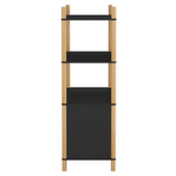 vidaXL Highboard Black 31.5"x15.7"x47.6" Engineered Wood