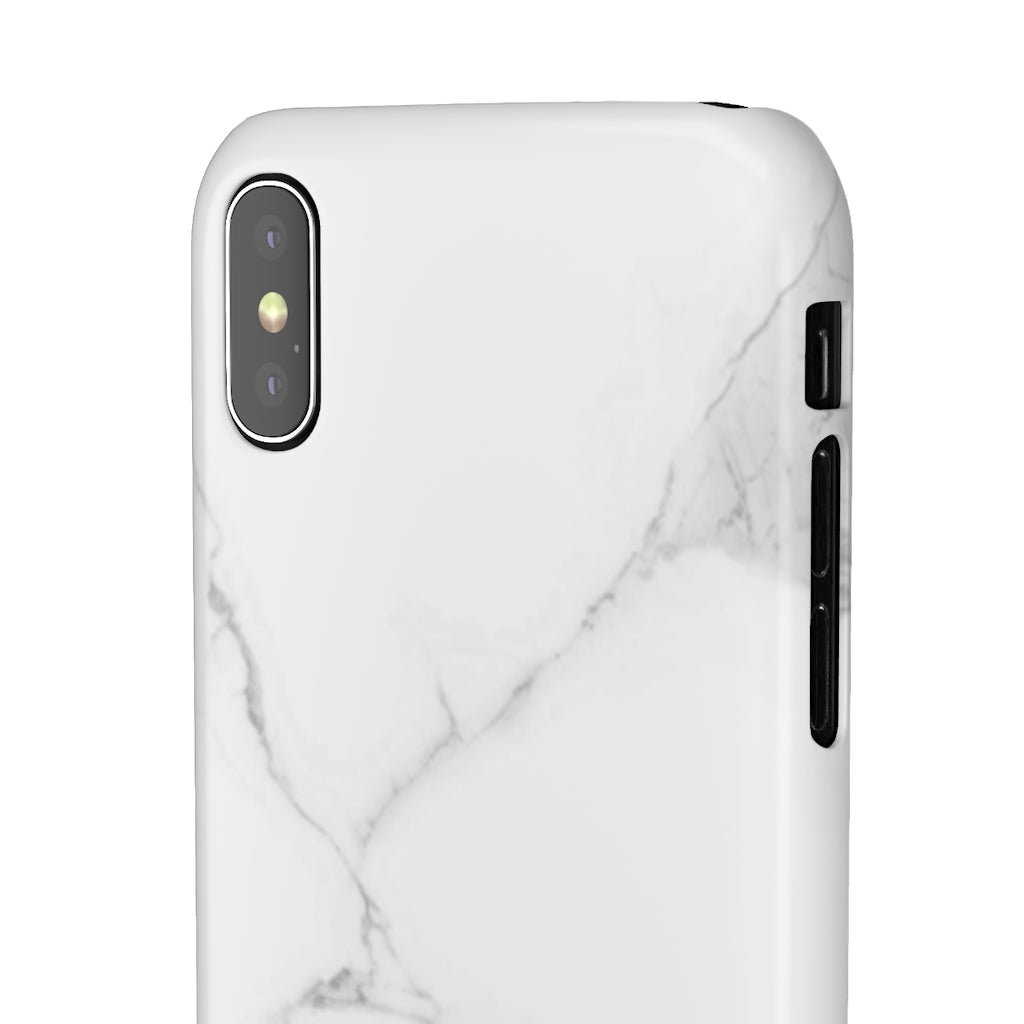 White Marble Phone Case