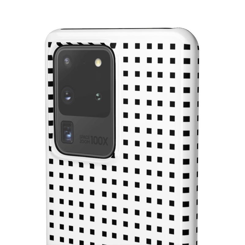 Modern Black Squares Phone Case