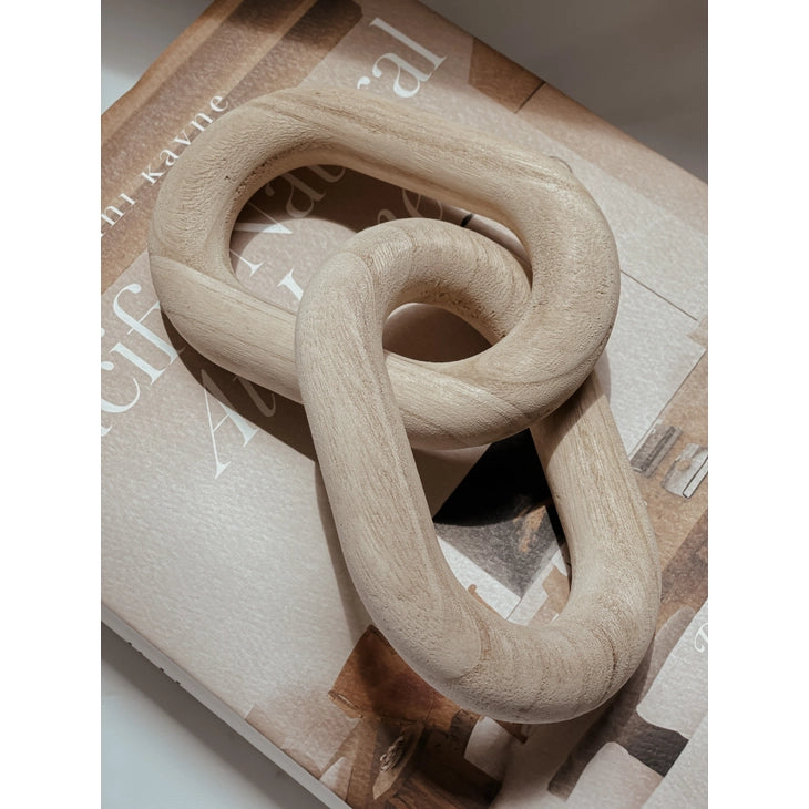 Wood Chain Link Duo