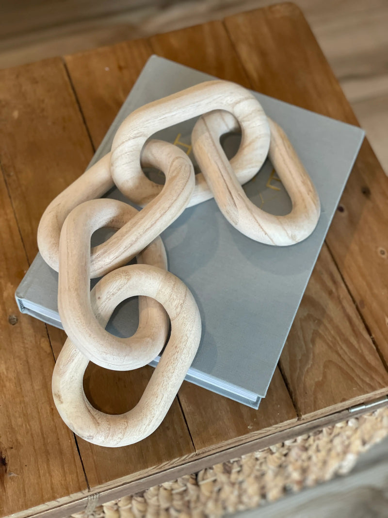 Wood Chain Link