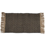 2x3 Hand Woven Junie Rug Black