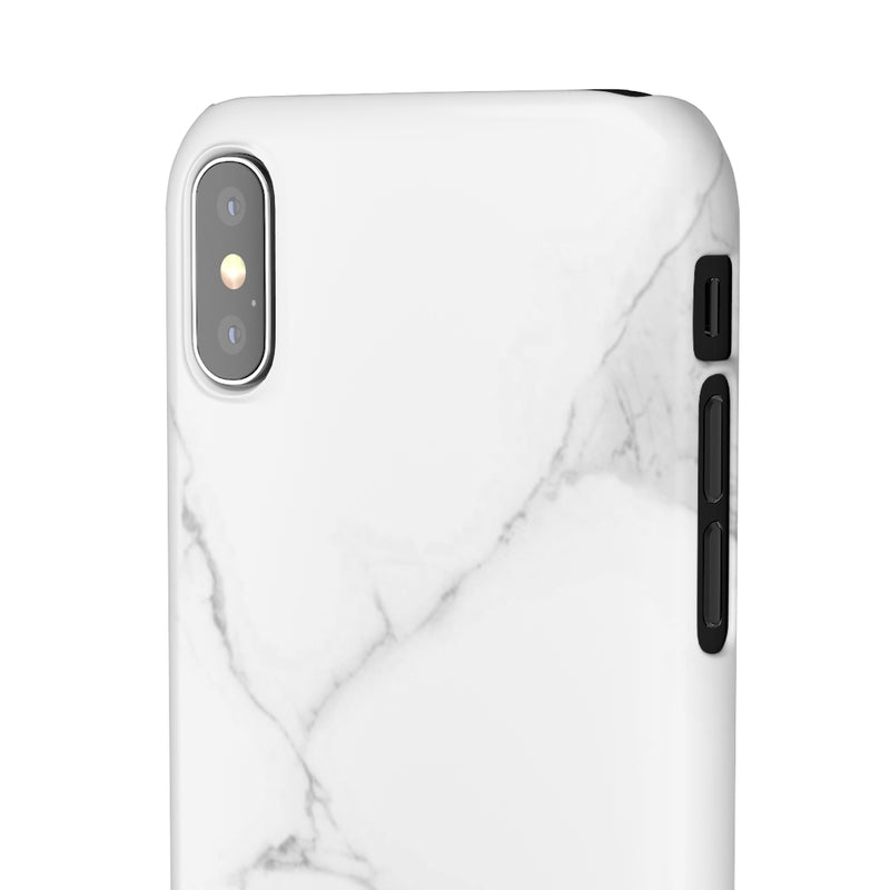 White Marble Phone Case