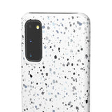White Terazzo Phone Case
