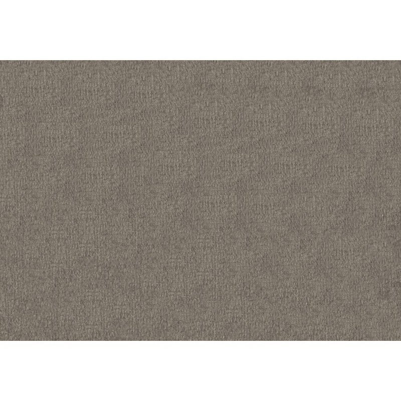 OTTOMAN - LIGHT BROWN VELVET / GOLD METAL BASE"