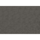 OTTOMAN - GREY VELVET / GOLD METAL BASE"