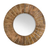 Carved Wood Mirror