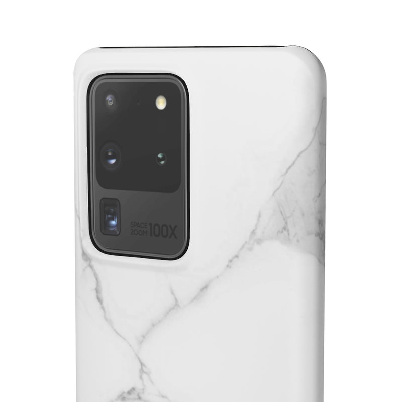 White Marble Phone Case