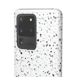 White Terazzo Phone Case