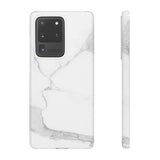 White Marble Phone Case