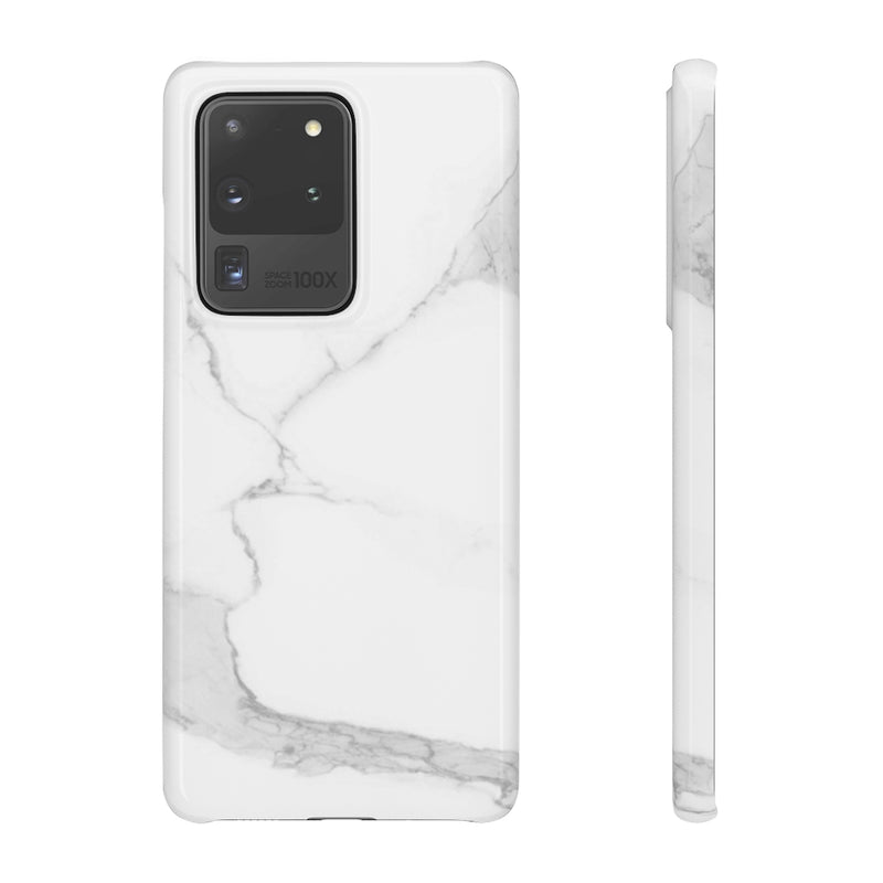 White Marble Phone Case