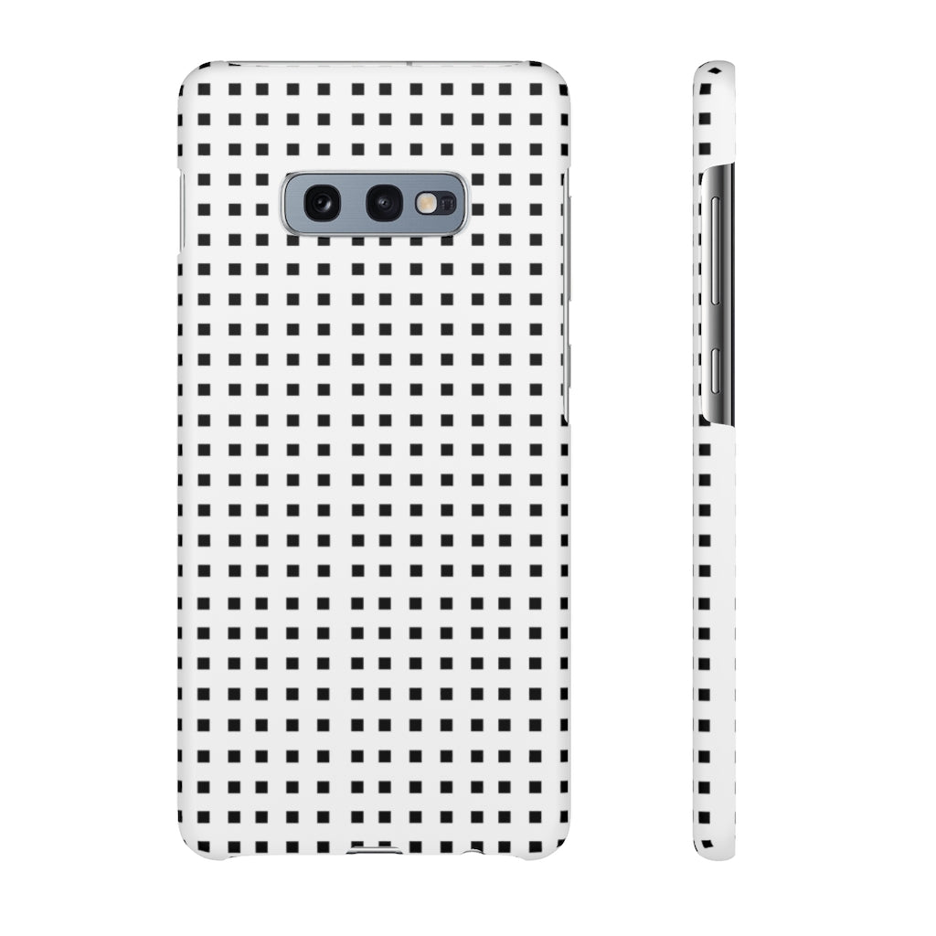 Modern Black Squares Phone Case