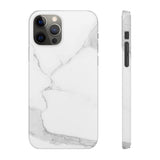 White Marble Phone Case