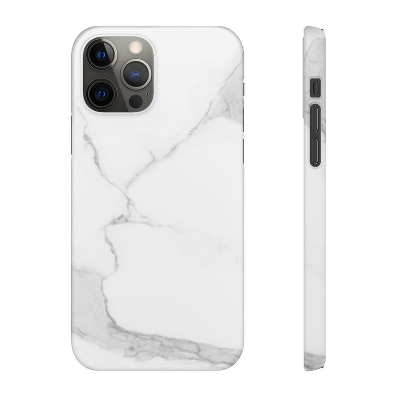 White Marble Phone Case