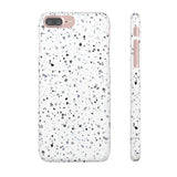 White Terazzo Phone Case