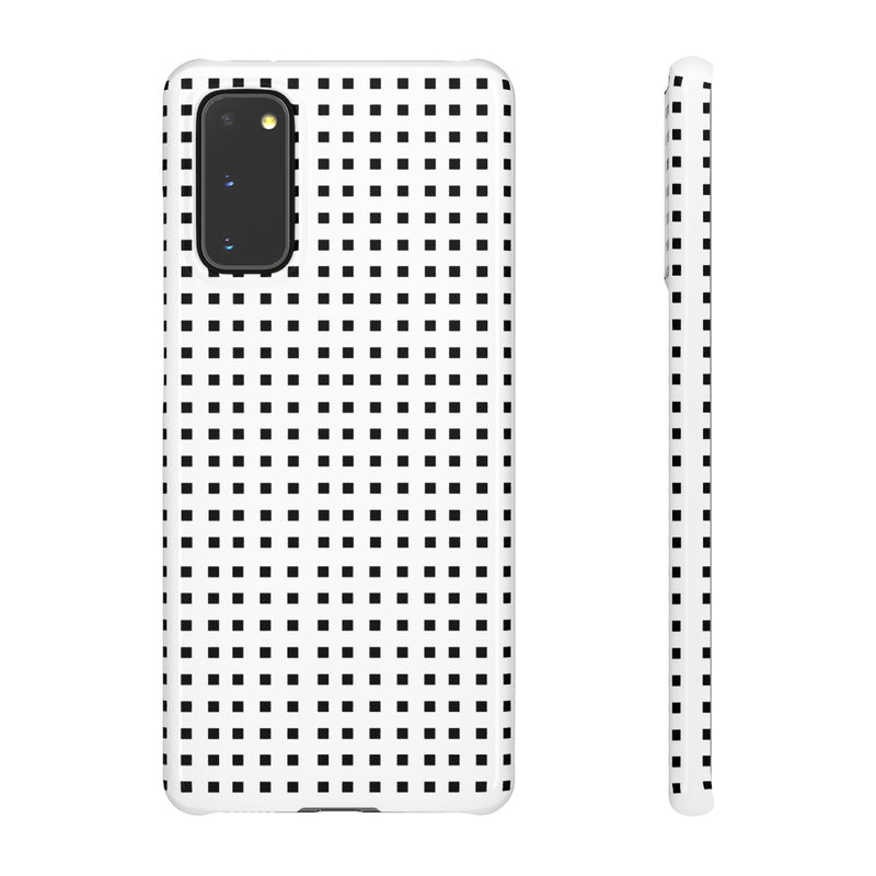 Modern Black Squares Phone Case