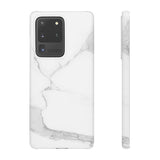 White Marble Phone Case