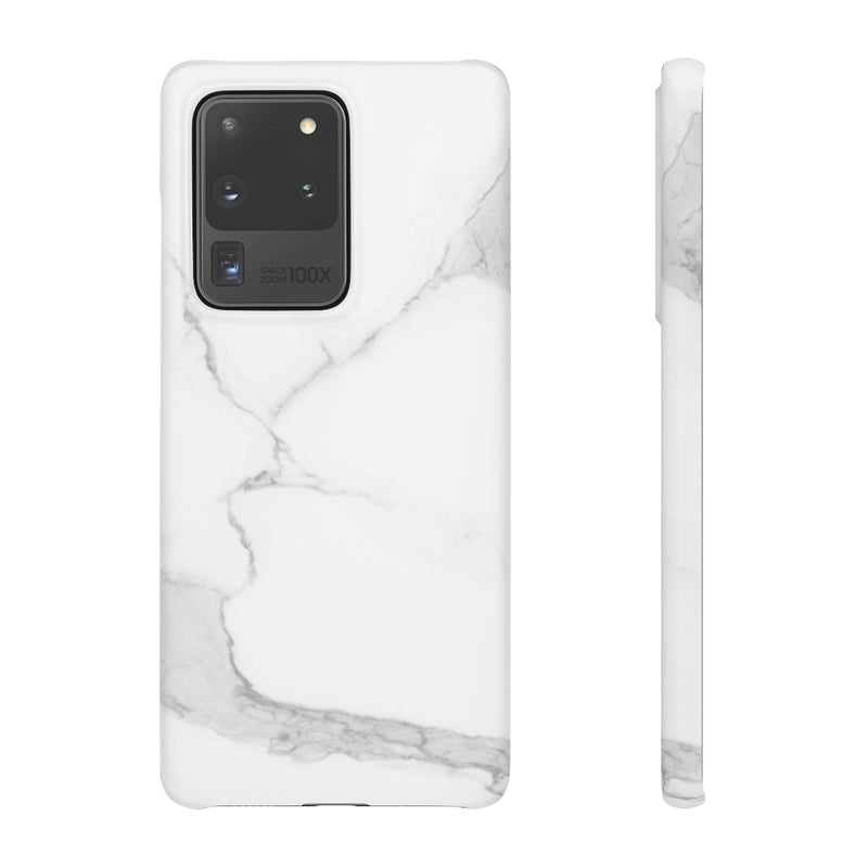 White Marble Phone Case