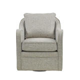 Brianne Wide Seat Swivel Arm Chair