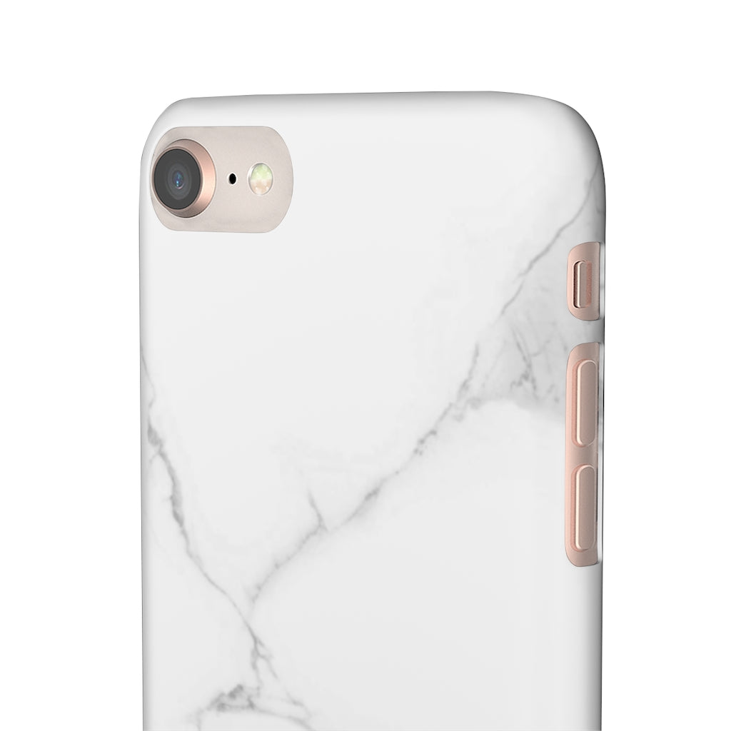 White Marble Phone Case
