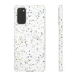 White Terrazzo Phone Case