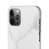 White Marble Phone Case