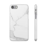 White Marble Phone Case