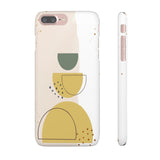 Mid Century Modern Phone Case in Yellow/Green/Pink