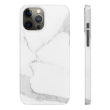 White Marble Phone Case
