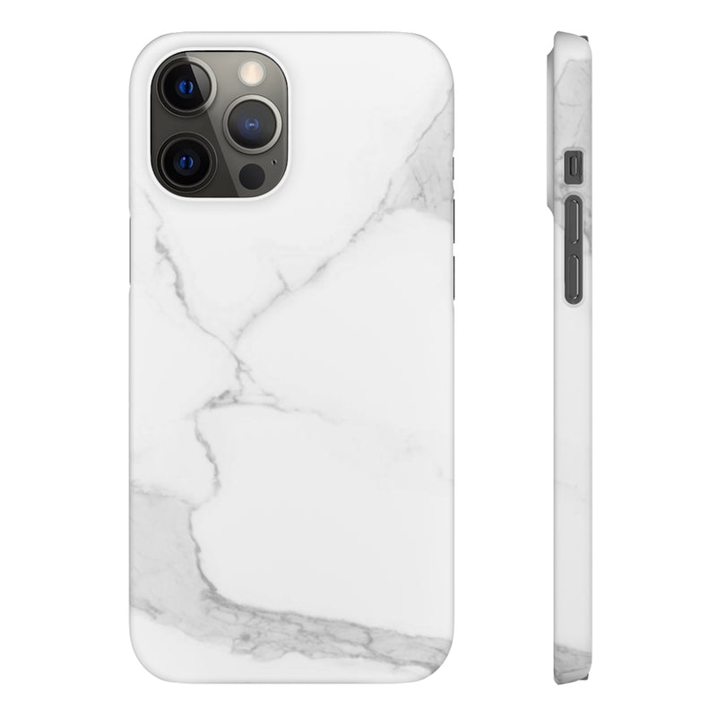 White Marble Phone Case