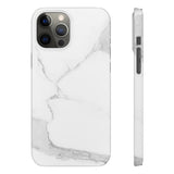 White Marble Phone Case