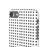 Modern Black Squares Phone Case