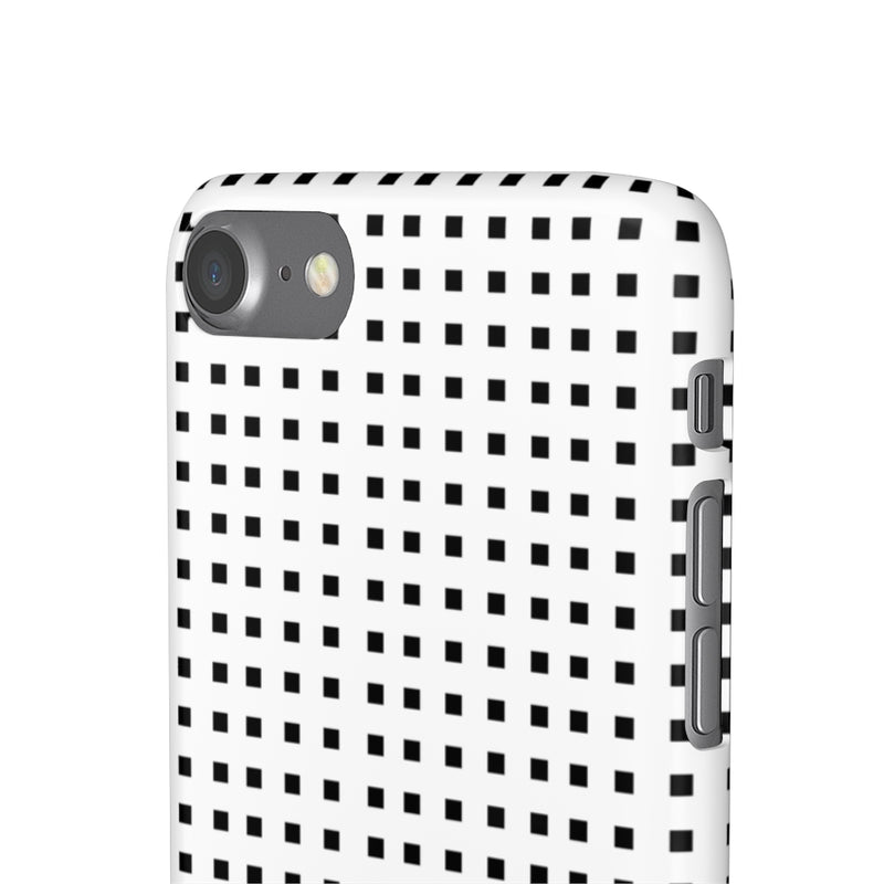 Modern Black Squares Phone Case