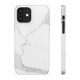 White Marble Phone Case