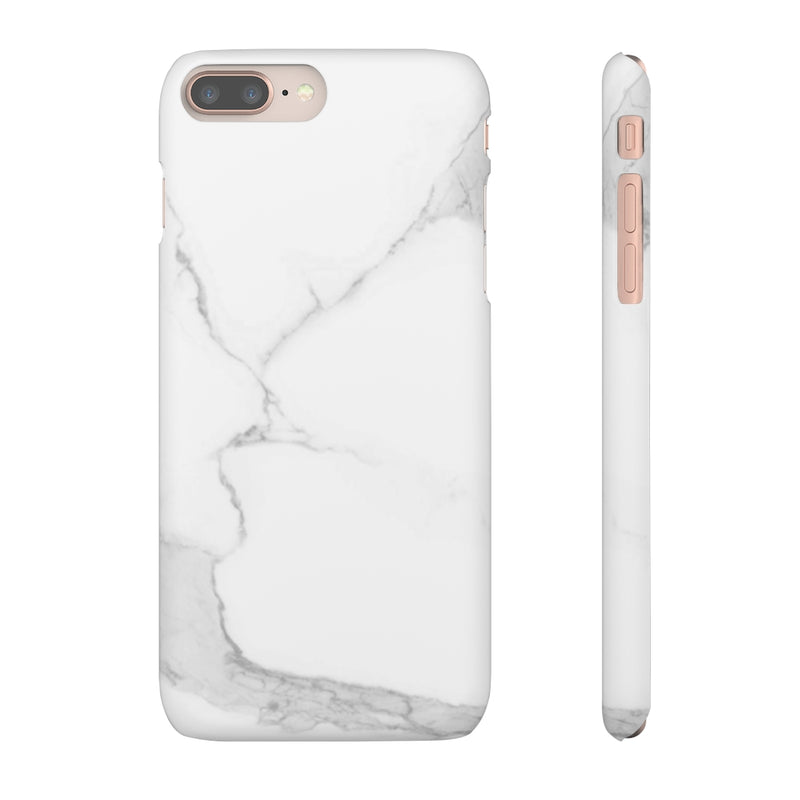White Marble Phone Case