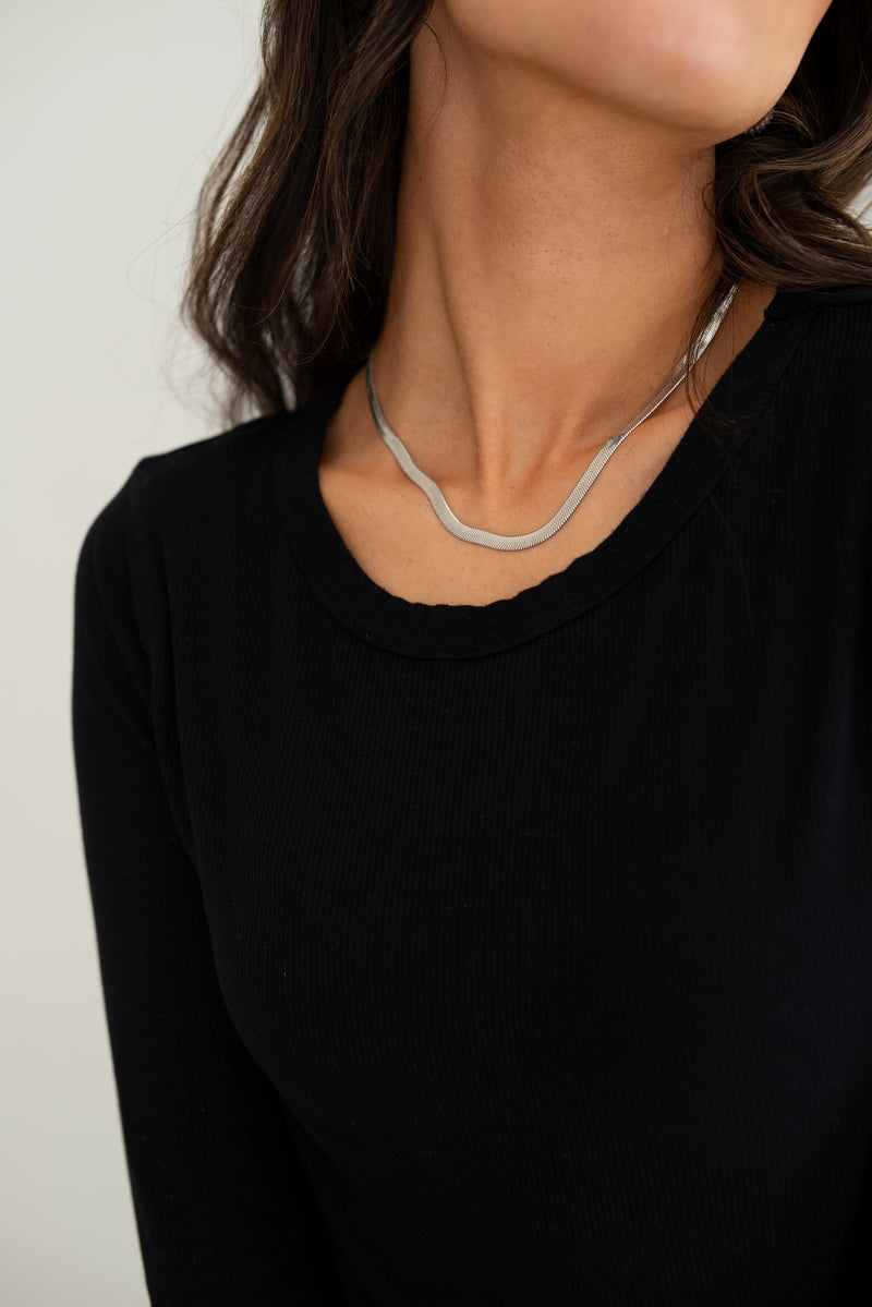 Herringbone Chain Necklace