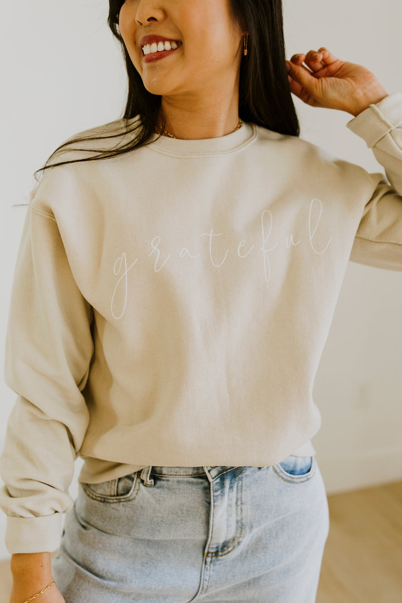 Grateful Sweatshirt STORE FRONT PRODUCT ONLY